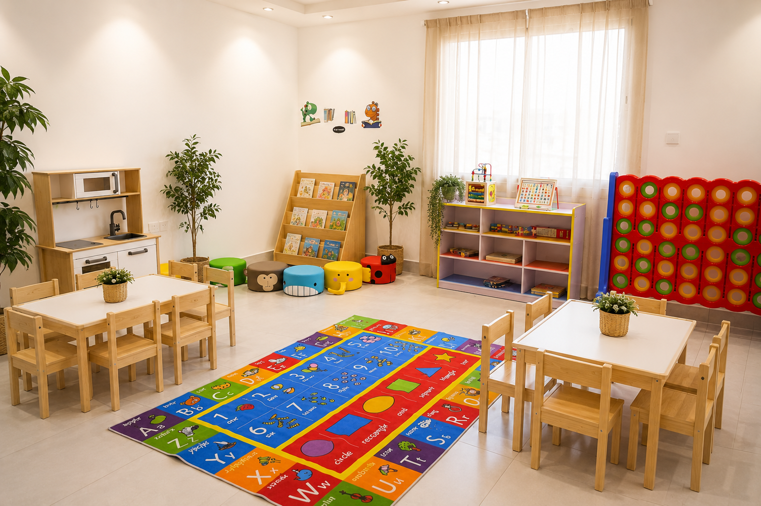 Maker Fingers classroom with children learning through hands-on activities